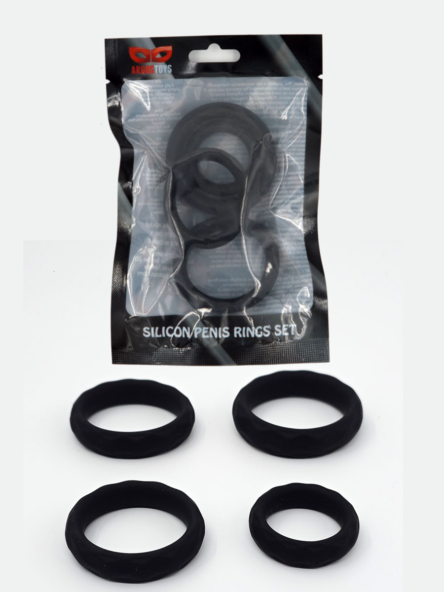 Silikonski prstenovi set od 4 komada  AT 1215